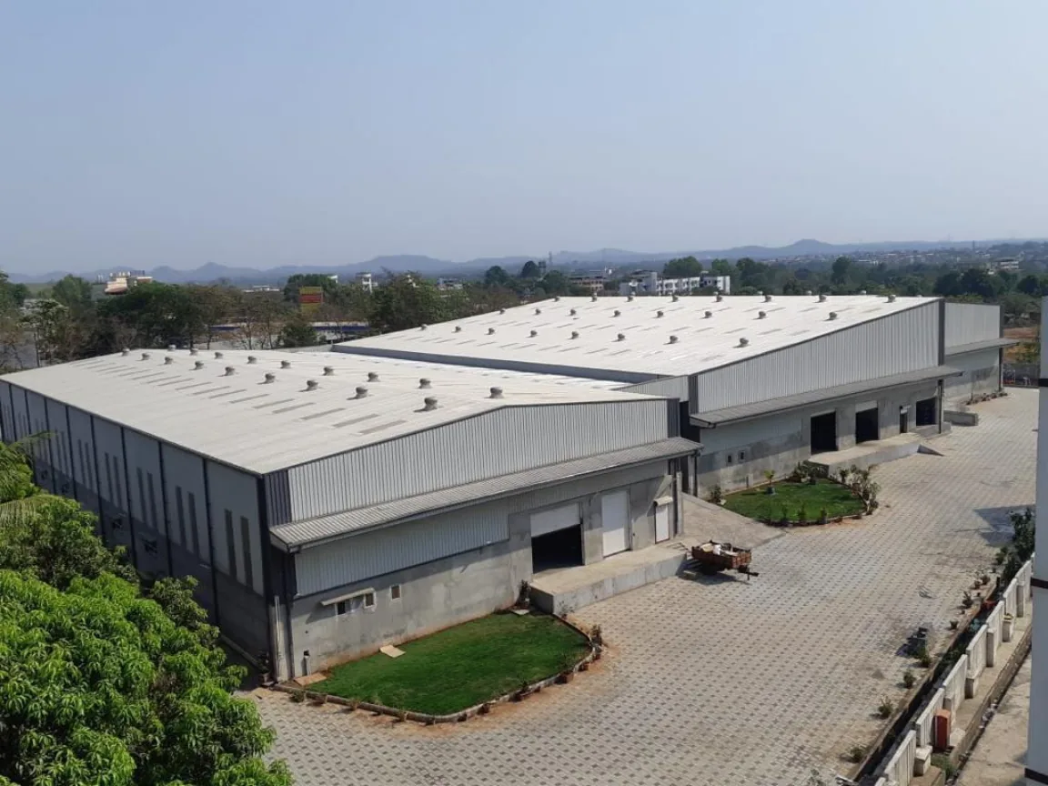 Aerial view of the Tatsam manufacturing facility
